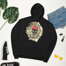 Lade das Bild in den Galerie-Viewer, Fleece-Pullover Unisex Gold - Skull