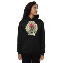 Lade das Bild in den Galerie-Viewer, Fleece-Pullover Unisex Gold - Skull