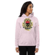 Lade das Bild in den Galerie-Viewer, Fleece-Pullover Unisex Gold - Skull