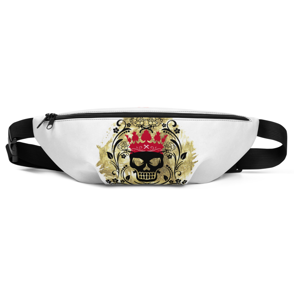 Hip Bag Gold - Skull