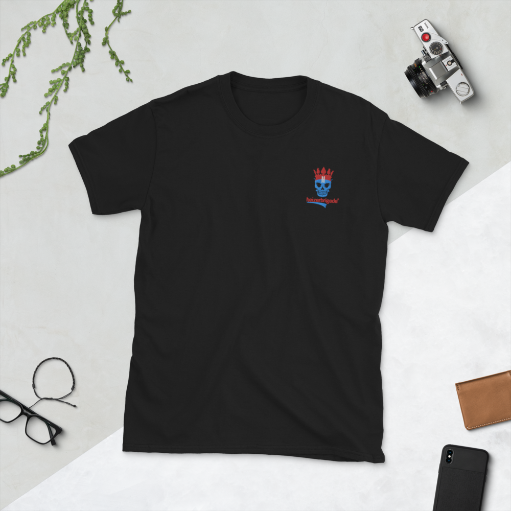 T-Shirt Unisex mit Stickerei - Skull RB